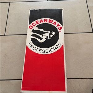 Aqua Blue Swimming Fins Adult size 10-12 brand new in the box